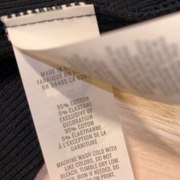 Aerie Black Ribbed Slip Dress - Picture 4 of 5